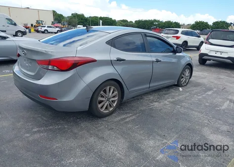 2016 Hyundai Elantra Se из США, поврежденный, VIN 5NPDH4AE8GH735866